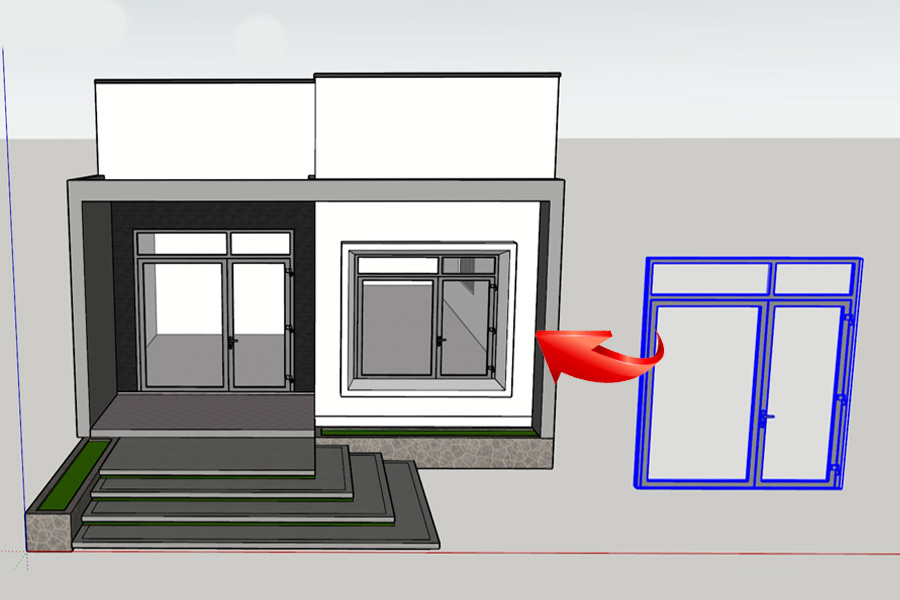 Plugin đưa cửa vào các đối tượng mặt phẳng siêu nhanh
